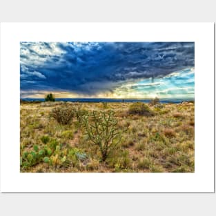 Virga in the desert Posters and Art